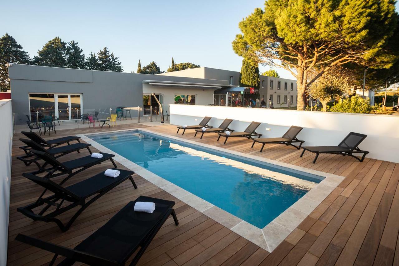 Отель Ibis Carcassonne Est La Cite Экстерьер фото